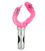 Double Trouble DP Vibrator - arms bent view