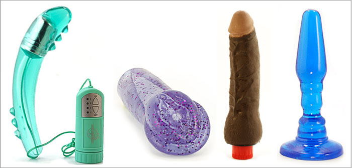 Four sex toys