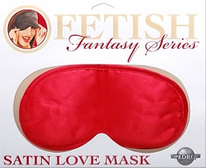 Satin Blindfold - Red