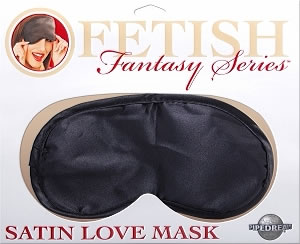 Satin Blindfold - Black