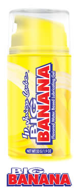 ID Juicy Flavored Sex Lubes - Big Banana