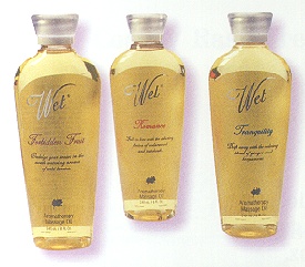 Wet Aromatherapy Massage Oil: Romance