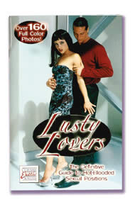 Lusty Lovers Sex Positions Book