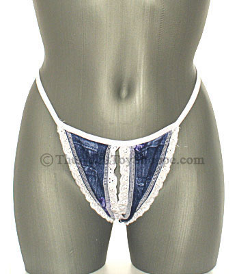 Crotchless G String 