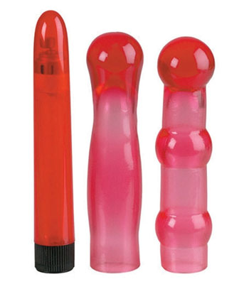 Crystalessence Passion Vibrator Kit