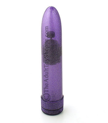 Purple Sparkler Mini Massager