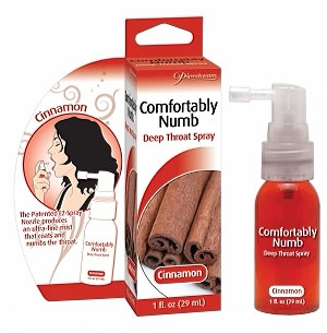 Numbing Deep Throat Spray - Cinnamon 