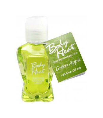 Mini Body Heat Lotion - Green Apple