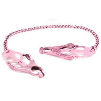 Clover Nipple Clamps - Pink