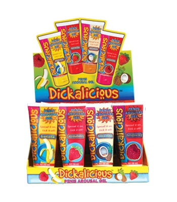 Dickalicious Arousal Gel: Pina Colada 2 oz.