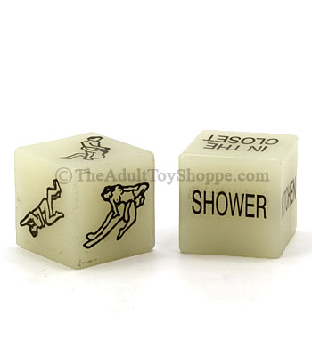 Glow-in-the-Dark Sex Dice