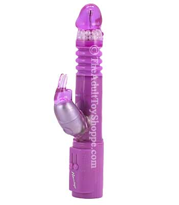 Thrusting Stroker Rabbit Vibrator