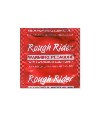 Rough Rider Condom with Warming Lubricant 