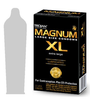 Trojan Magnum XL Condoms 