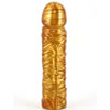 Gold Penis Rubber Dildo