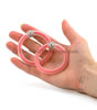 Large Silicone Stud Rings - showing size