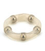 Metallic Bead Ring - top