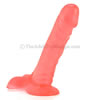 7 Inch Dildo Harness Attachment Jelly Dildo - rear angle