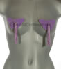 Velvet Butterfly Pasties - Front view