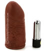 Brown Vibrating Penis Extension