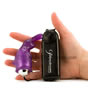 Rabbit Tickler Clitoral Stimulator holding both parts