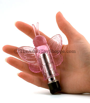 Butterfly Vibrator - being held