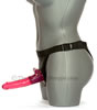 Power Lock Vibrating Strap On Harness