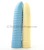 Ribbed Softee Vibrator - Side View