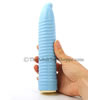 Ribbed Softee Vibrator - Held by hand