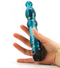 Blueberry plastic vibrator - held by hand