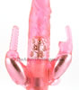 Triple Ecstasy Vibrator - close up of stimulators