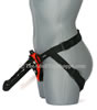 Vibrating Strap On Harness - side