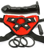 Vibrating Strap On Harness