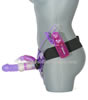 Rabbit Vibrator Strap On - side