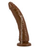 Basic Rubber Penis - Brown 