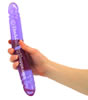 Purple 12 Inch Smooth Double Dildo