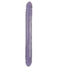 Purple 17 Inch Smooth Double Headed Dildo 