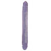 Purple 17 Inch Smooth Double Dildo