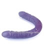 Purple 18 Inch Veined Double Headed Dildo 