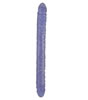 Purple 18 Inch Veined Double Headed Dildo 