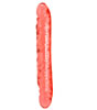 Pink 12 Inch Veined Double Dildo