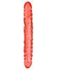 Pink 12 Inch Veined Double Dildo