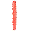 Pink 12 Inch Veined Double Dildo