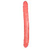 Pink 18 Inch Veined Double Dildo