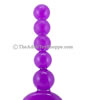 Triple Probe Anal Toy - close up beaded end