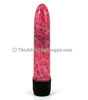 Pink Leopard Mini Vibrator - far away view