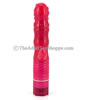 Silicone Triple Teaser Vibrator - angled view