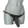 Double Strap On Harness - Black