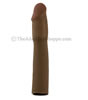 Cyberskin Penis Extension Black 3 Inch