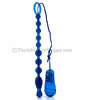 Blue Vibrating Butt Beads